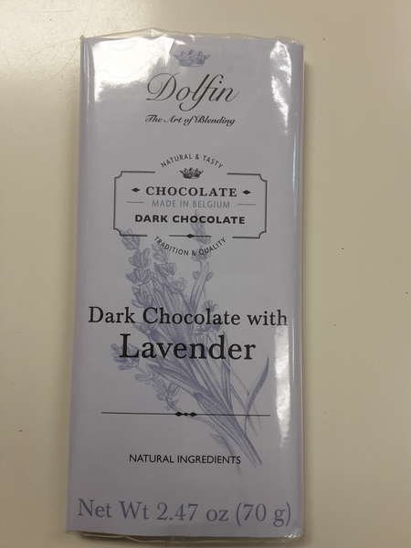 Dolfin. Dark Chocolate with Lavender